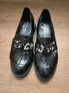 Mocasines gruesos negros Vitto Rossi, 7,5 M - Imagen 1 de 6