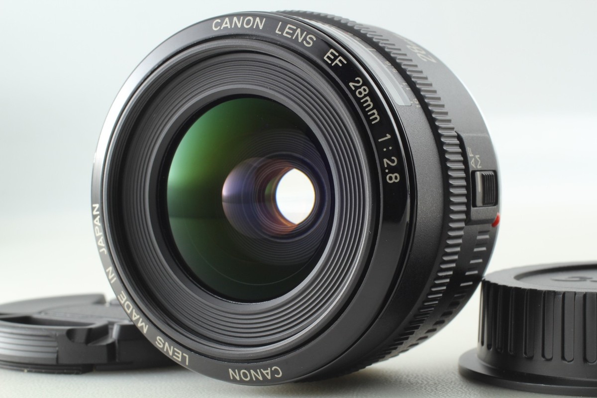 訳あり CANON EF 28mm 1:2.8 スカイライトフィルター付き 訳あり CANON EF 28mm 1:2.8 スカイライトフィルター付き Canon