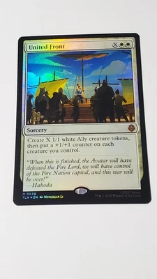 United Front Avatar: The Last Airbender Prerelease Foil - Image 1 of 3