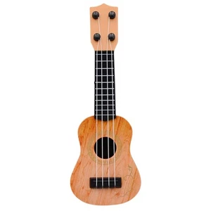 Gelbe Kinder klassische Ukulele Gitarre Spielzeug Früherziehung kleine Gitarre Party7226 - Bild 1 von 6