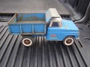 Vintage 1960's Pressed Steel Blue Tonka Hydraulic Dump Truck Display or Restore - Picture 1 of 14