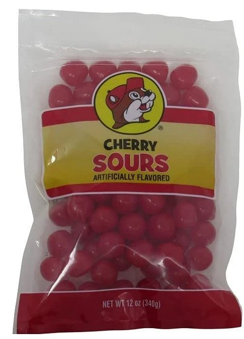 Bolso Bucees Cherry Sours Candy 12 oz negrita exp.: 2027-02 Foto 1 de 1