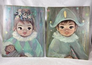 Sherle Big Eye stampe litografiche Gigi & Jaque Museum edizioni 14 x 11 senza cornice anni 60 - Foto 1 di 8