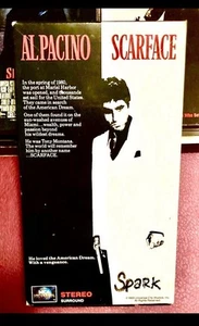 Scarface VHS 1983 Movie 2 Tape Set Al Pacino Oliver Stone 80's Gangster Action - Picture 1 of 3