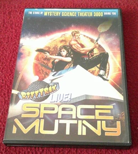 RiffTrax Live!: Space Mutiny RARE OOP DVD w/The Magic Shop, Michael Nelson - Picture 1 of 3