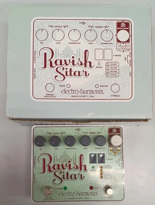 Electro-Harmonix Ravish Sitar Guitar Effect Pedal JP - Image 1 of 4