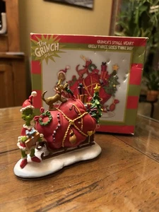 ⭐️Department 56 Grinch Village⭐️Grinchs kleines Herz wuchs an diesem Tag drei Größen⭐️ - Bild 1 von 8