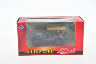 WILLYS Jeep Blue 1/43 SCHUCO 27177 - Image 1 of 4