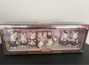 Sylvanian Families Schokolade Kaninchen Familie Jubiläum Set C-74 Calico Critters - Bild 1 von 1
