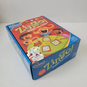 ThinkFun Zingo Bingo Board Game - Matching, Concentration, Word Recognition - Picture 1 of 5