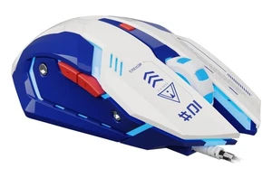 Wired Gaming Mouse - 6 Button - 800/1200/2400/3200 dpi - RGB Lighting - Picture 1 of 4