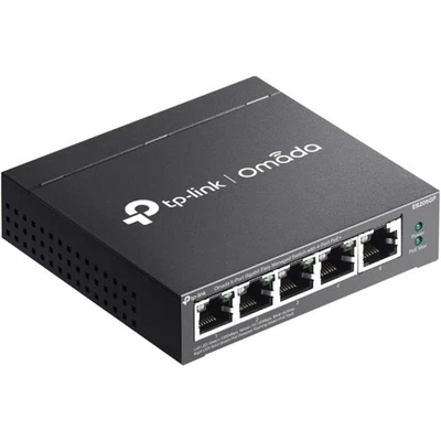 TP-Link ES205GP Omada 5 Port Gigabit Easy Managed Switch with 4 Port PoE+ New - Image 1 of 4