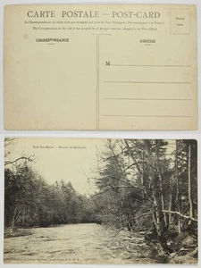 Meteghan River, St. Mary's Bay, NS Canadá, Collège Ste-Anne parte posterior dividida PC - Imagen 1 de 1