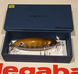 WOW! Megabass Balsa Scream-X DBL PROP ito Engineering "IWANA" Color ENVÍO GRATUITO - Imagen 1 de 3