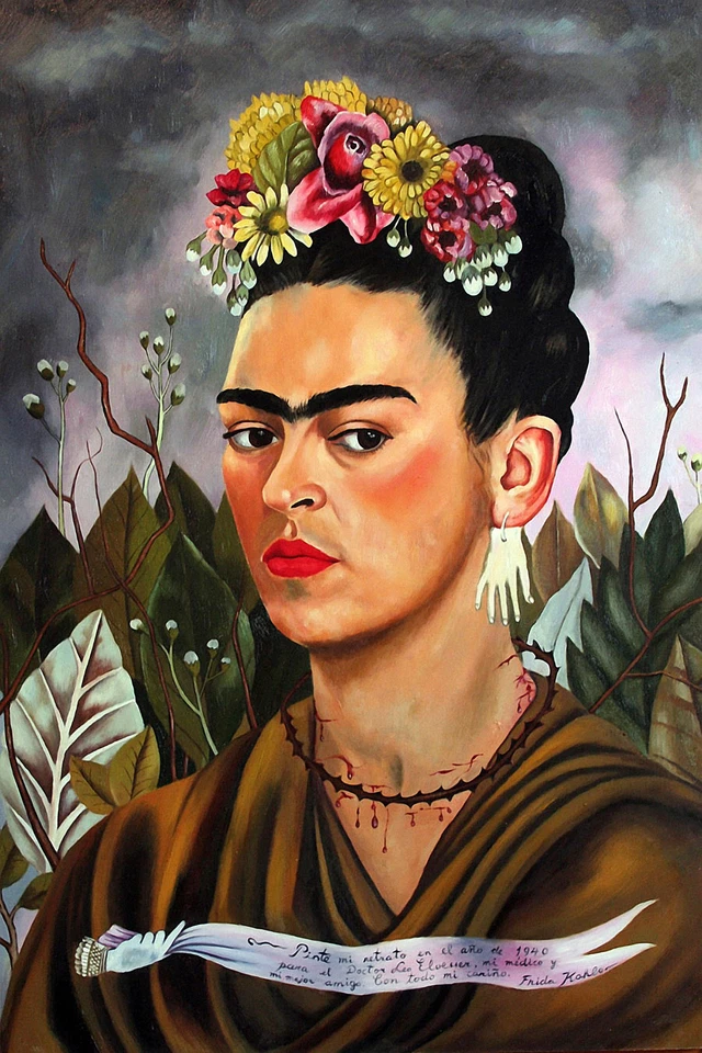 Frida Kahlo II - CANVAS OR PRINT WALL ART - Image 1 of 1