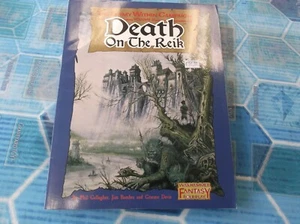 Libro de Campaña Juego de Rol de Fantasía WARHAMMER DEATH ON THE REIK Enemy Within con Mapa - Imagen 1 de 3