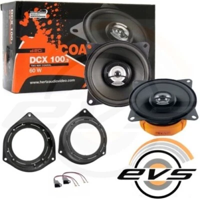 Set 2 Arcas Altavoces Traseros Hertz Dcx 100.3 para Fiat Fiorino De 2008> - Imagen 1 de 4