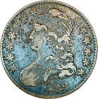 1832 CAPPED BUST HALF! SUPERSTAR PIECE! GORGEOUS TONING! HIGH GRADE! WOW NR #615