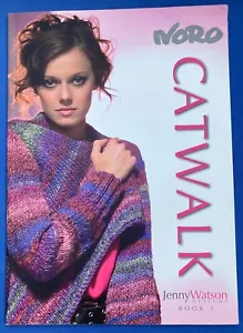 Noro Catwalk Book 1 - Knitting Patterns Jenny Watson - 16 Designs Women - Picture 1 of 7