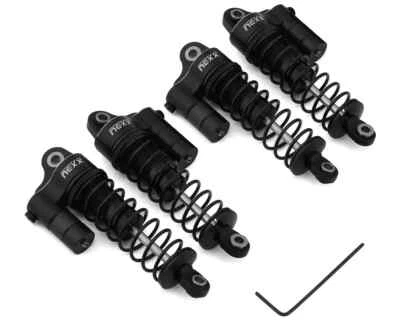 NEXX Racing Arrma Grom Reservoir Threaded Aluminum Oil-Filled Shocks Black 58mm - Image 1 of 2