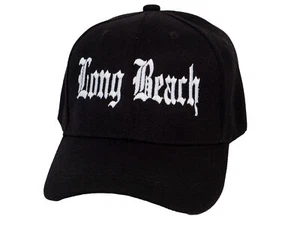 Gorra de playa larga para hombre antigua inglesa ajustable sombrero curvo, negro - Imagen 1 de 4