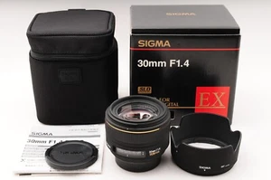 [TOP MINT w/Box] Sigma EX DC 30mm F/1.4 HSM Camera Lens For Nikon From JAPAN - Picture 1 of 10