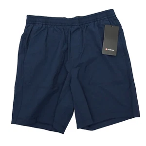 New Lululemon Mens M Medium Bowline Short 8" Length Versatwill TRNV True Navy - Picture 1 of 11