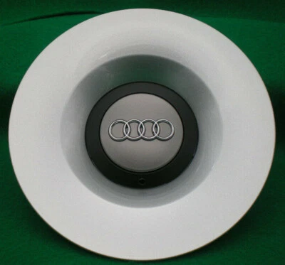 NEW 2004 - 2008 Audi A4 Quattro S4 OEM Center Cap P/N 8E0 601 165 H 8E0601165H - Image 1 of 4