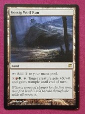 Magic The Gathering INNISTRAD KESSIG WOLF RUN single land card MTG