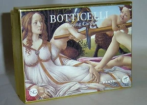 Brand New PIATNIK RENAISSANCE "BOTTICELLI" No. 2346 PLAYING CARDS - Picture 1 of 4