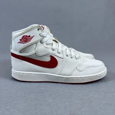 Tênis Air Jordan 1 AJKO branco/vermelho Varsity 638471-102 masculino tamanho 8 - Imagem 1 de 4