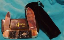 New listing
		Large Sunfish pocket knife Custom Bone and abalone Handles Limited Edition M44