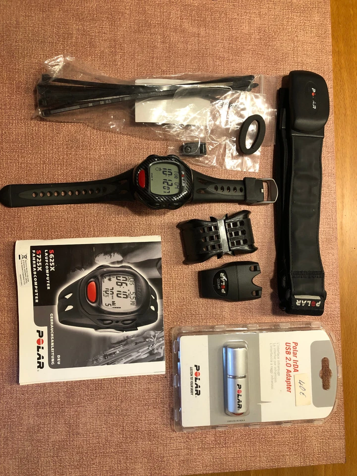Fahrradcomputer Polar S725X gebraucht mit Zubehör  - Bild 1 von 1