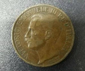 Italy - 10 Centesimi - 1911R - Bronze - KM# 51 - Picture 1 of 2