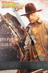 Hot Toys Doc Brown Sniper Rifle 1866 BTTF3 MMS617 1/6 Scale Loose Steampunk - Picture 1 of 6
