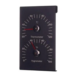 Sauna Thermometer Hygrometer Hygrothermograph 2 in Sauna Room Temperature - Picture 1 of 6