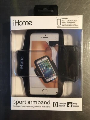 iHome Sport Armband iPhone, all Galaxy  & most smart phones 5.5” Screen - Image 1 of 3