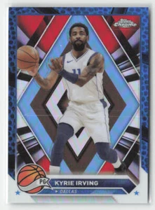 Kyrie Irving 2023-24 Topps Chrome #3 Blue Basketball Refractors - Bild 1 von 2