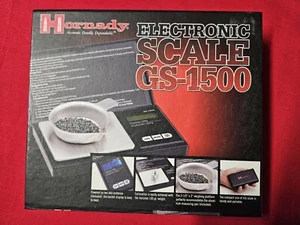 Hornady GS-1500 Box Only. Includes Weight, Pan, Instructions Only. - Picture 1 of 2