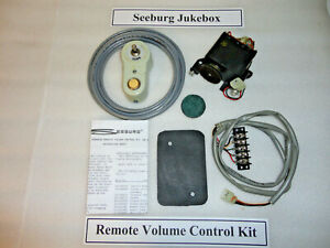 Seeburg Wired Remote Volume Control PRVC-4, Complete Kit, With Cable, Tested #2