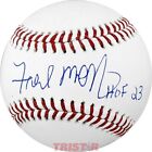 Fred McGriff signé dédicacé officiel MLB inscrit HOF 23 TRISTAR