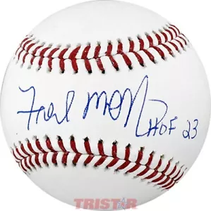 Fred McGriff firmato autografato ufficiale MLB iscritto HOF 23 TRISTAR - Foto 1 di 1