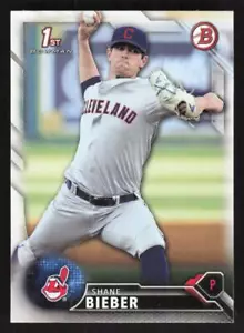 2016 Bowman Draft Shane Bieber #BD-68 Card - Picture 1 of 2