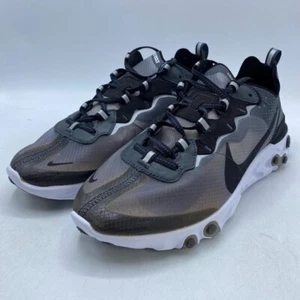 Nike React Element 87 Anthracite Running Shoe AQ1090-001 Men's Size 9.5 NEW - Picture 1 of 10