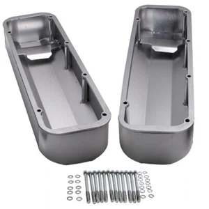 1968-Up Big Block for Ford V8 BBF 429-460 Engine Fabricated Aluminum Valve Cover - Picture 1 of 12