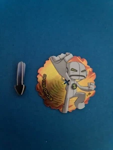 Ben 10 Alien Force Battle Blades FOIL Tazo TOPS 🧸#23 & OWN SPINNER 🧸 FREE POST - Picture 1 of 2