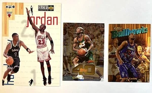 (3) Tarjetas de baloncesto de elección - Jordan + Hardaway Gary Payton Marcus Camby - como nuevas - Imagen 1 de 5