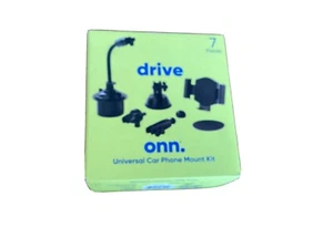 Drive Onn Universal Car Phone Mount Kit 7 pieces cell phone NIB Apple/Andriod - Picture 1 of 4