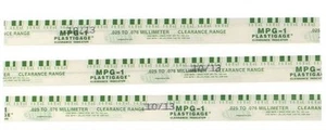 Plastigauge Plastigage Green .001"-.003" Rod Main Bearing Clearance strips 3 - Picture 1 of 1
