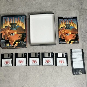 Doom 2 | Big Box IBM 3.5" Floppy Disks | DOS | ID Software | Boxed/Manual | CIB - Picture 1 of 24
